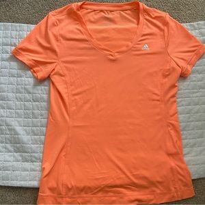 Adidas Coral Climalite Workout Top